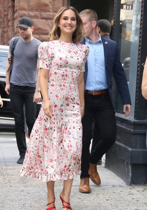 Natalie Portman - Arriving at BUILD Series in NYC 10/02/2019