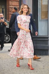 Natalie Portman - Arriving at BUILD Series in NYC 10/02/2019