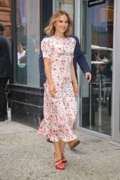 Natalie Portman - Arriving at BUILD Series in NYC 10/02/2019