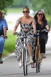 Jennifer Lopez: Bicycling in Style on the Eve of Her 55th Birthday