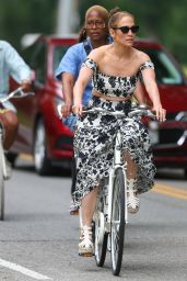 Jennifer Lopez: Bicycling in Style on the Eve of Her 55th Birthday