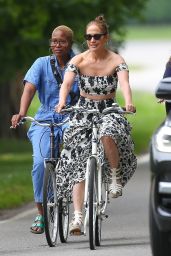 Jennifer Lopez: Bicycling in Style on the Eve of Her 55th Birthday