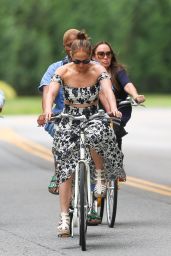 Jennifer Lopez: Bicycling in Style on the Eve of Her 55th Birthday