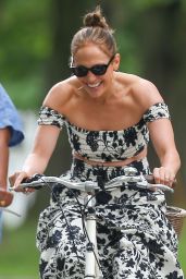 Jennifer Lopez: Bicycling in Style on the Eve of Her 55th Birthday