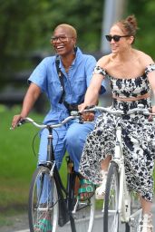 Jennifer Lopez: Bicycling in Style on the Eve of Her 55th Birthday