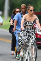 Jennifer Lopez: Bicycling in Style on the Eve of Her 55th Birthday