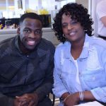 Draymond Green with his mother Mary Babers