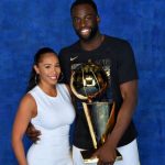 Draymond Green with partner Hazel Renee image