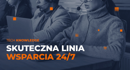 Linia wsparcia 24/7 w firmie oferującej serwery