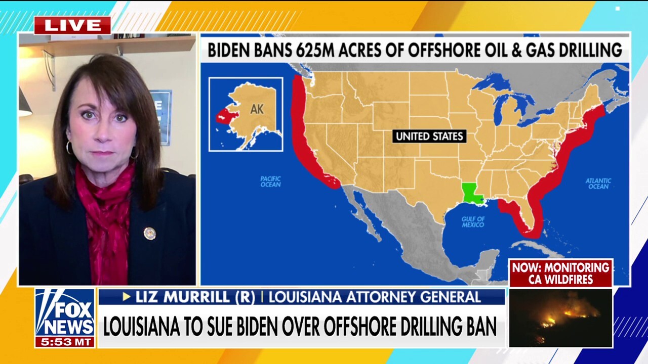 Louisiana plans to sue Biden admin over offshore drilling ban: 'One last kick in the gut'