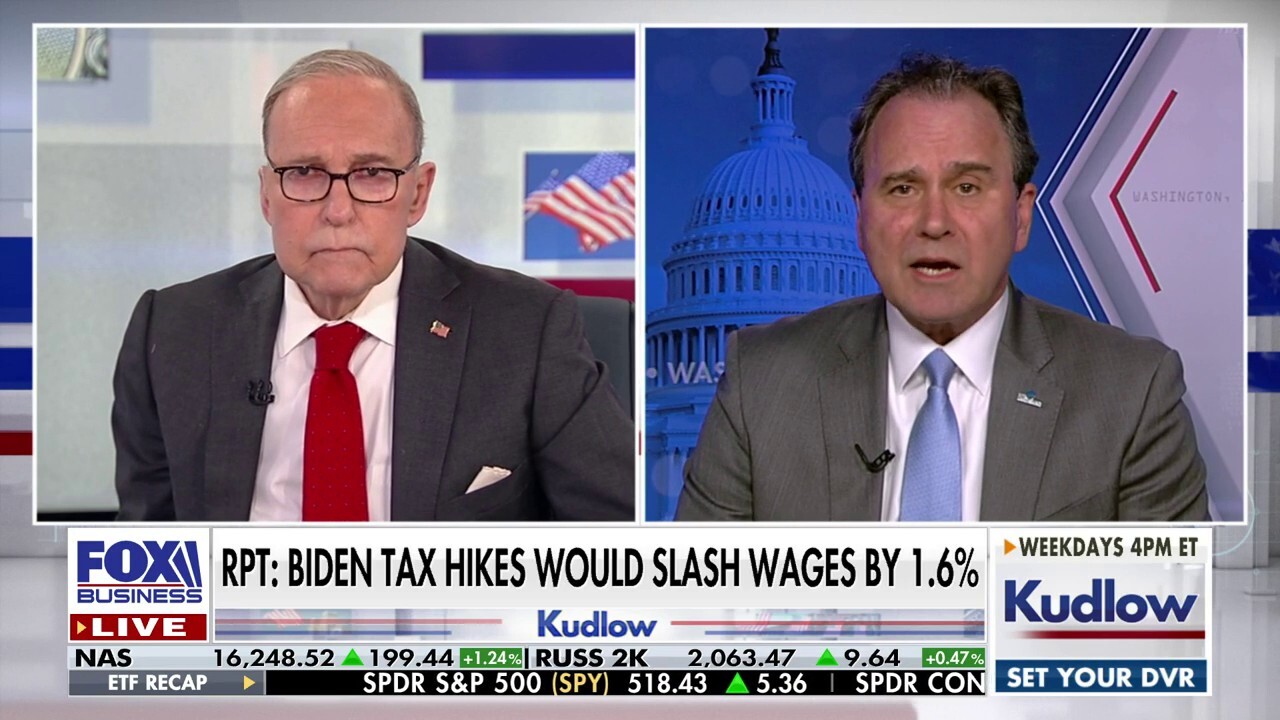 'Taxocracy' author Scott Hodge joins 'Kudlow' to criticize President Biden's fiscal policy. 