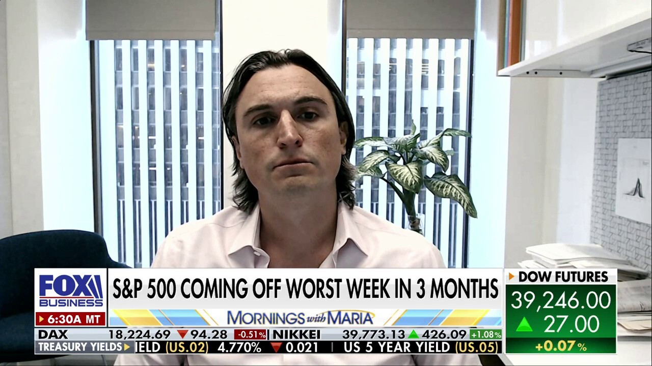 Piper Sandler managing director and senior economist Jake Oubina outlines his concerns with the rising U.S. deficit and previews upcoming economic data on ‘Mornings with Maria.’