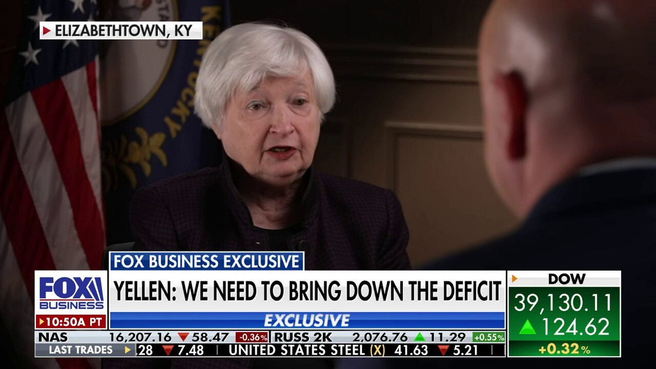 Treasury Secretary Janet Yellen says we need to bring down the deficit 