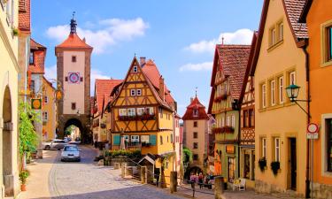 Hoteles en Rothenburg ob der Tauber