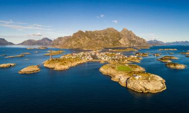 Hotell med parkering i Henningsvær