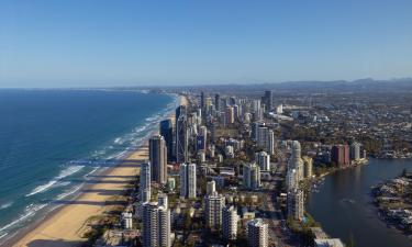 Ferieboliger ved stranden i Gold Coast