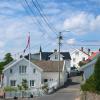 Ferieboliger ved stranden i Grimstad