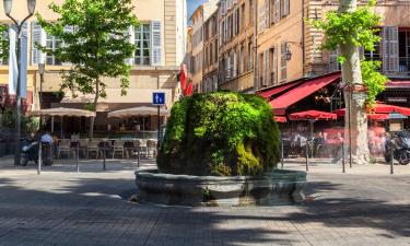 Hoteles en Aix-en-Provence Historic Centre