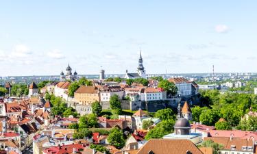 Viesnīcas rajonā Tallinas vecpilsēta