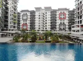 Mahkota Cheras Sweet Condo 1-14 pax near MRT to KL