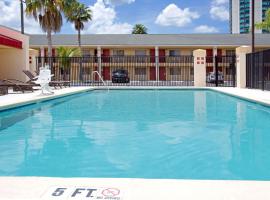 Super 8 by Wyndham Orlando International Drive, hotelli Orlandossa alueella International Drive