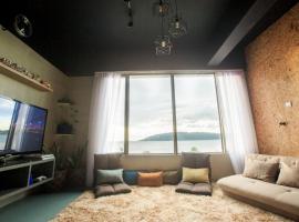 Homy Seafront Hostel, vandrehjem i Kota Kinabalu