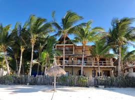 CASA CAT BA Beachfront Boutique Hotel, hotell i Holbox (øy)