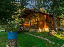 Cabañas de Madera Sanabria, hotel v mestu Vigo de Sanabria