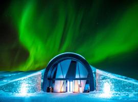 Icehotel, hotel v mestu Jukkasjärvi