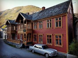 Lærdalsøren Motor Guesthouse, hotell på Lærdalsøyri