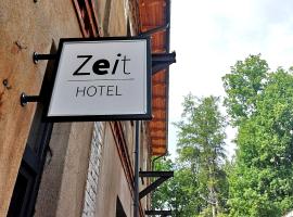 Zeit Hotel, hotelli kohteessa Līgatne