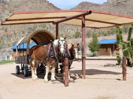 Grand Canyon Western Ranch, stuga i Meadview