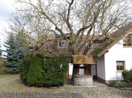 Ein Bett im Kornfeld - Haus Weitblick - mit Innenpool, hytte i Schönfeld