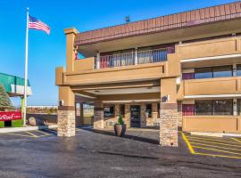 Red Roof Inn Cincinnati Airport–Florence/ Erlanger, viešbutis , netoliese – Sinsinačio/ Šiaurės Kentukio tarptautinis oro uostas - CVG