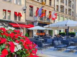 Hôtel de la Cigogne, hotel en Centro histórico, Ginebra