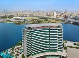 Crowne Plaza Dubai Festival City, viešbutis Dubajuje, netoliese – Dubajaus tarptautinis oro uostas - DXB