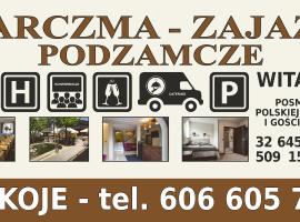 Zajazd Podzamcze, hotel pentru familii din Olkusz