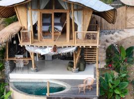 Kalma Bamboo Eco Lodge，庫塔的Villa