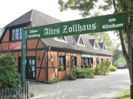 Altes Zollhaus am Klinikum, hotel dicht bij: Luchthaven Lübeck (Blankensee) - LBC, 