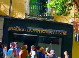 Madrid Downtown Hostel, hotel i Madrid