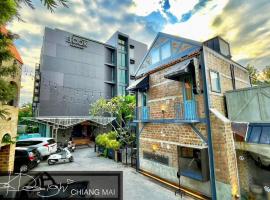 BOOK Design HOTEL -SHA Extra Plus, hotell i Chiang Mai