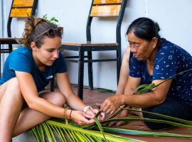 Ecoco Homestay Mekong, campismo de luxo em Ben Tre