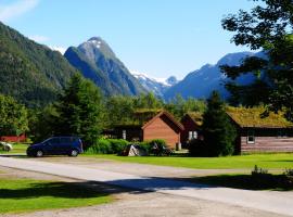 Bøyum Camping, hotell i Fjærland