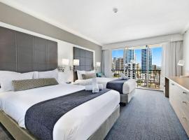 Deluxe Twin Studio in Surfers Paradise - CoastHM, hotel di Surfers' Paradise, Gold Coast