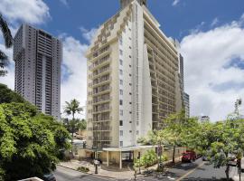 Ohia Waikiki Studio Suites, svečius su gyvūnais priimantis viešbutis Honolulu