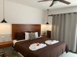 Hotel La Casa del Capi, hotell i Isla de Holbox