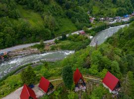 bungalove tatil köyü, lodge kohteessa Çamlıhemşin