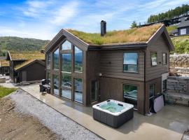 The Panorama Retreat - Rindabotn Cabin, chalet di Sogndal