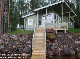 SResort Saunas - hot tub, palju, cottage in Imatra