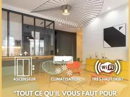 L'Atelier,T3,au pied de l'Opéra, Climatisé, CHECK-IN AUTONOME 24H sur 24H